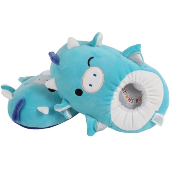 Squishmallows Unisex Plush Slippers - Tatiana The Dragon 11-12 - Picture 9 of 13